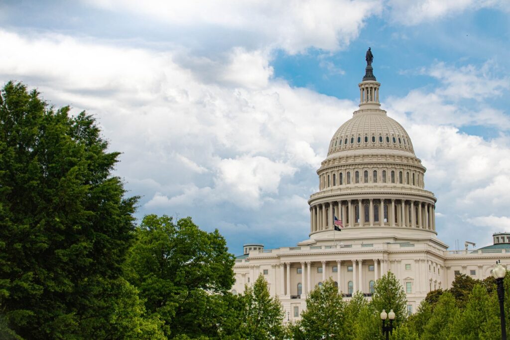 The United States Capitol Building in Washington, D.C., where H. Res. 69 awaits co-sponsors