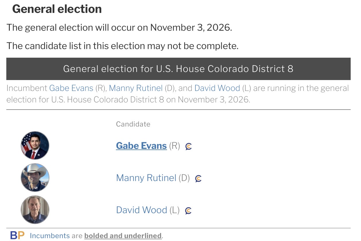 CO-8 candidates Gabe Evans and Manny Rutinel