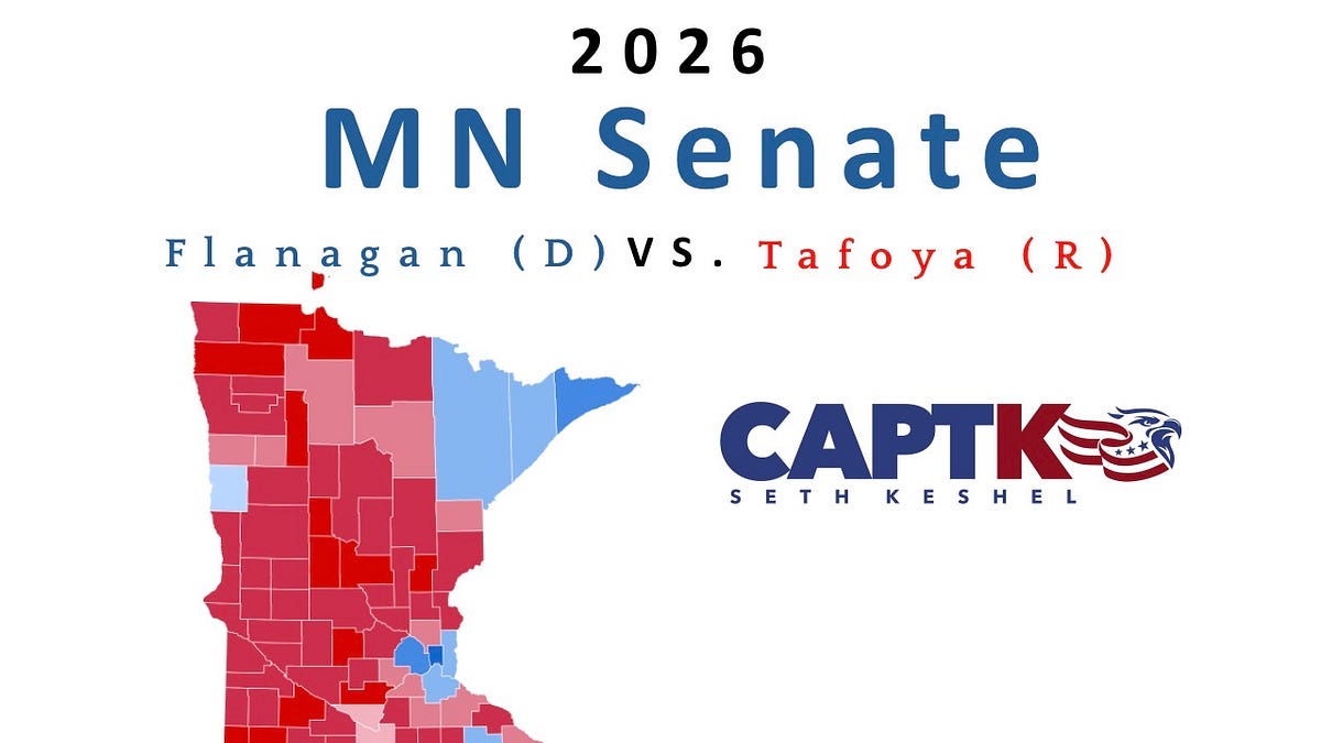 2026 Ten-Point Forecast: Minnesota U.S. Senate, Michele Tafoya vs. Peggy Flanagan