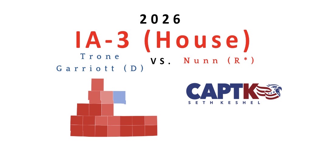 2026 Ten-Point Forecast: IA-3, Zach Nunn vs. Sarah Trone Garriott