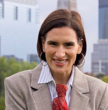 Still from a Peggy Flanagan campaign video