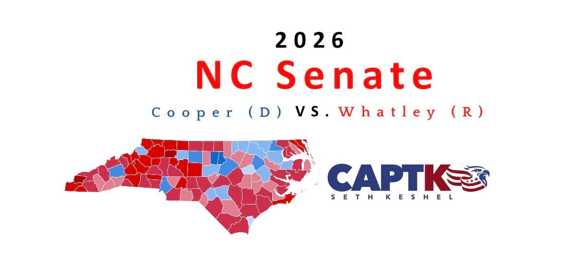 North Carolina U.S. Senate race forecast