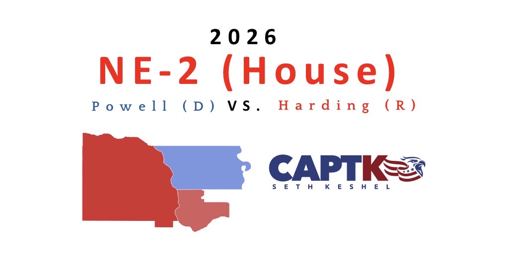 Cover image for Seth Keshel's NE-2 House forecast
