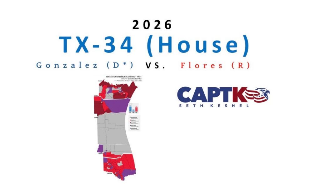 TX-34 U.S. House race forecast