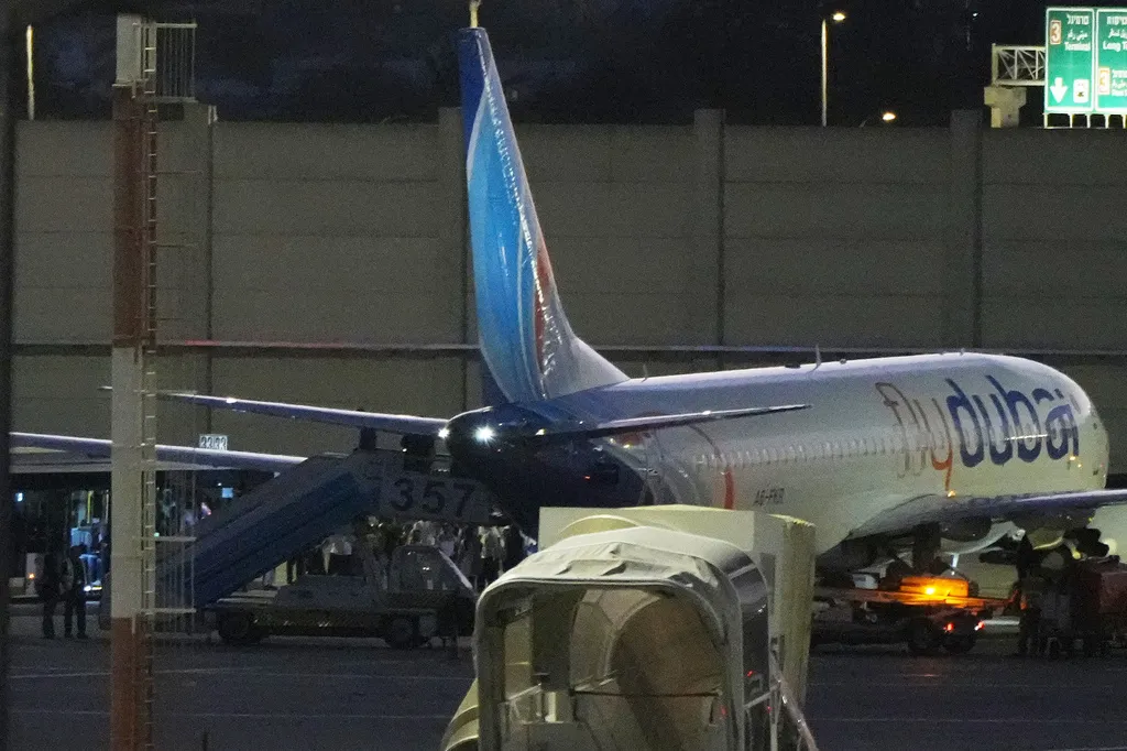 Flydubai passenger aircraft